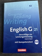 English G 21 A2 Vorschläge zur Leistungsmessung mit Kompetenztest