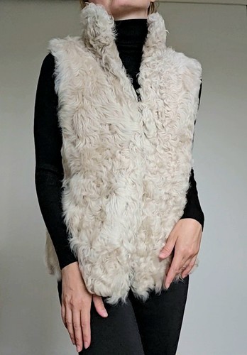 Natural fur vest zara - fur,