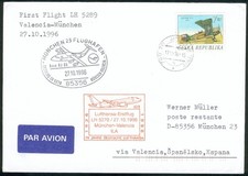 Czech Republic Luftpostbrief