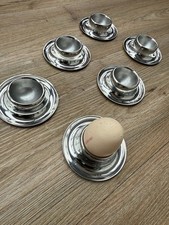 6 Eierbecher Edelstahl 18/10