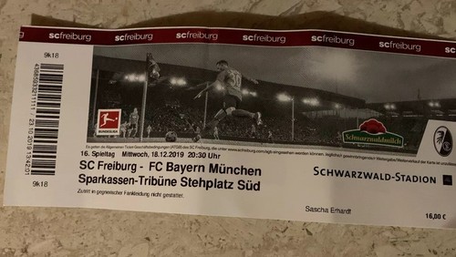 Used sammler ticket - used,