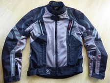 Sommer-Motorradjacke v. Fastway mit allen CE-Protektoren, Größe S/48