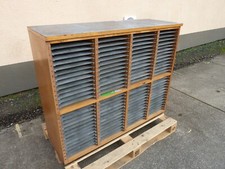 Druckereischrank, Druckerschrank, Setzschrank, Schubladenschrank, Setzkasten