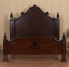 Louis Bett Mahagoni Massiv