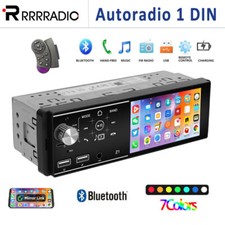 4" 1 DIN Autoradio Bluetooth