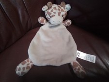 H & M / H&M Schmusetuch Kuscheltuch Giraffe in Braun Beige Top