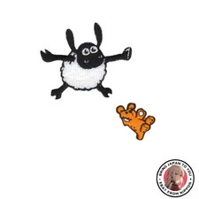 Neuer Pioneer Shaun das Schaf Patch Aufkleber/Bügelbild Typ Timmy