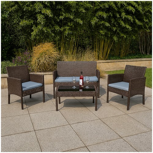 Teiliges polyrattan - 4-teiliges,