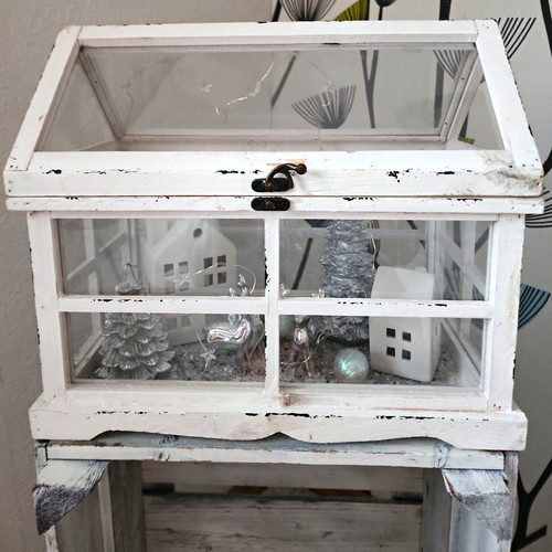 Shabby chic vitrine aus - shabby,