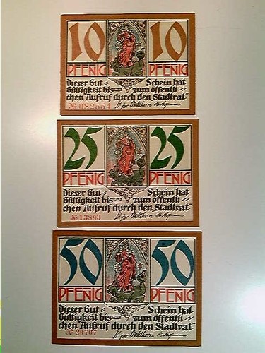 Notgeld kahla thür - notgeld,, kahla/thür