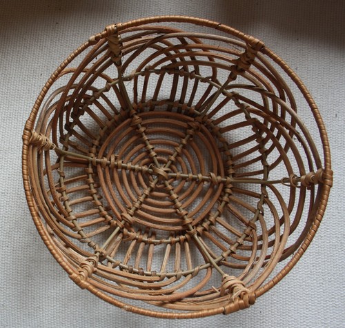 Rattan dekorations obstkorb - rattan,