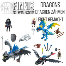 Playmobil 9246 9247 9248 9458 Dragons Ohnezahn Hicks Donnerklaue Storm Kotz Würg