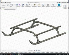 EC 135 Landegestell 2 Tritt
