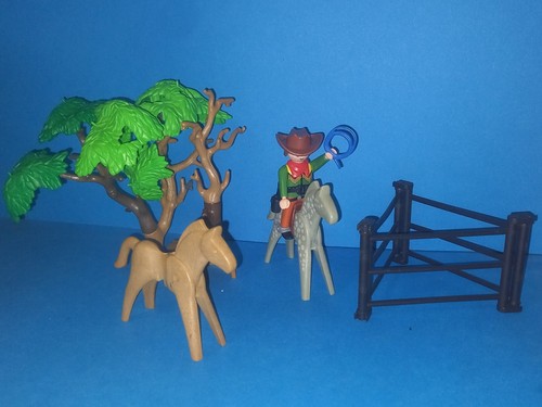 Playmobil cowboy mit lasso - cowboy,
