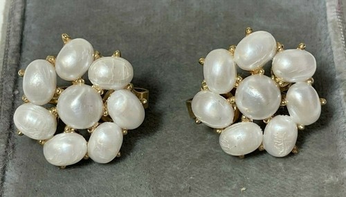Vtg trifari rundes swirl daisy - vtg,