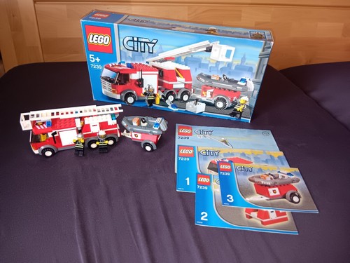 Lego 7239 feuerwehrtruck - lego,