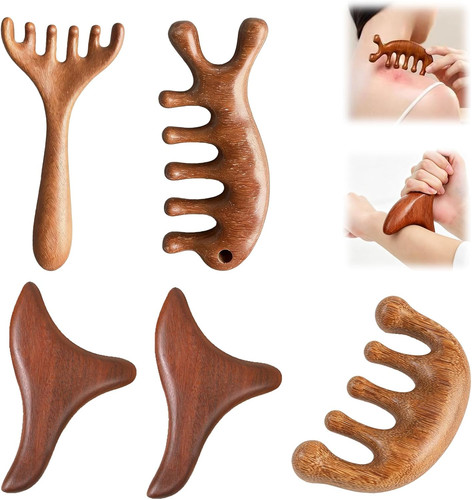 Stück massagestab holz set - massagestab,