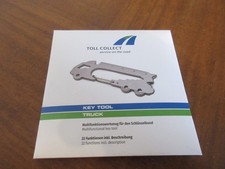 Toll Collect Truck Rominox multi key tool 