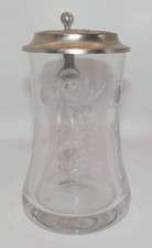 Bierkrug Bierseidel Glas mit