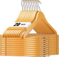 KleiderbügelNaturholz  20