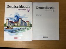 Cornelsen Deutschbuch Arbeitsheft Gymnasium Klasse 8 mit Lösungen