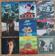 9 x LP Vinyl Sammlung Rock