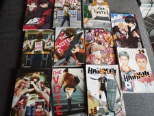 Manga Sammlung-Paket – Haikyu!!, Persona 5 & The Vote – akzeptabler Zustand