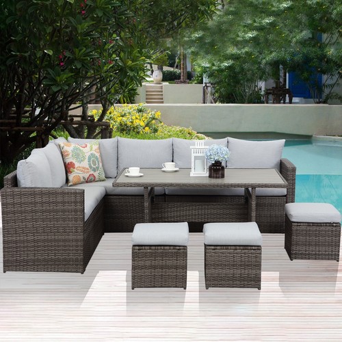 Mexo poly rattan - mexo, sitzgarnitur