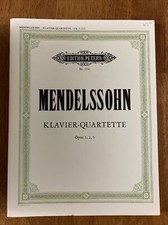 Mendelssohn Klavier-Quartette