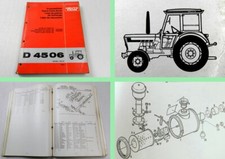Original Deutz D 4506 Traktor Schlepper Ersatzteilliste 1981 Ersatzteilkatalog