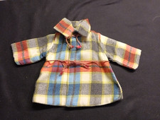 Puppenkleidung Flanell-Mantel