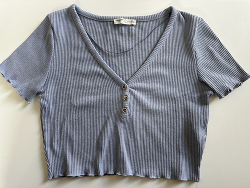 Pull bear kurzes geripptes - pull&bear,