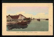 Ansichtskarte Labiau, Kahnenberg und Deime 