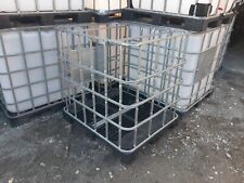 1000 Liter IBC Gitterbox Brennholz Hochbeet Kompost