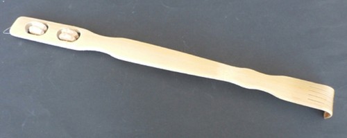 Bambus rückenkratzer 46cm - bambus,