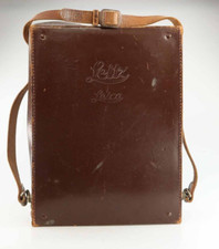 Leica Leitz Koffer Kamera Ledertasche leather case rare vintage case 94374