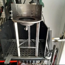 selber gebaute schmiedeesse