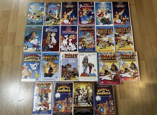 200 vhs kassetten disney - vhs,