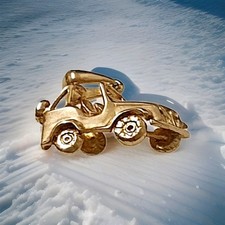 Goldanhänger Auto Oldtimer