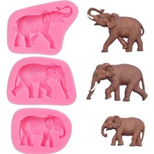 Elefant Silikonform Backformen