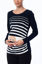 Lustige Umstandsmode T-Shirt Motiv Schwangerschaft Geschenk Guck Guck MMC Mama