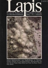 Mineralien Lapis Heft 01 Jan