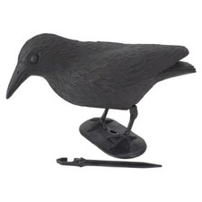 Vogelschreck schwarz 36cm Rabe