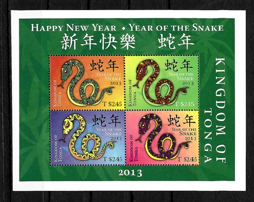 Tonga year the snake - year, of
