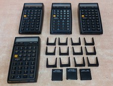 4x HP Vintage Taschenrechner