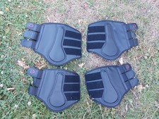 4er Set Dressurgamaschen Softgamaschen mit Keramikfasern ähnlich Back on Track