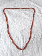 Karneol Kette 90 cm mit 14