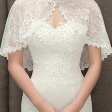 Braut spitzenbolero shrug cape - braut,