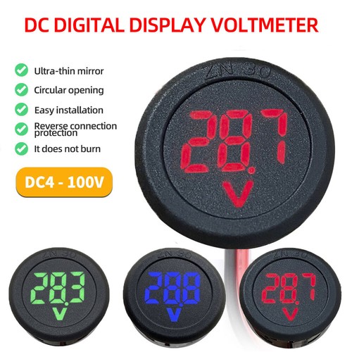 100v led digital anzeige - 4-100v,