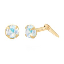Ohrringe 9 kt Gelbgold 2 mm-5